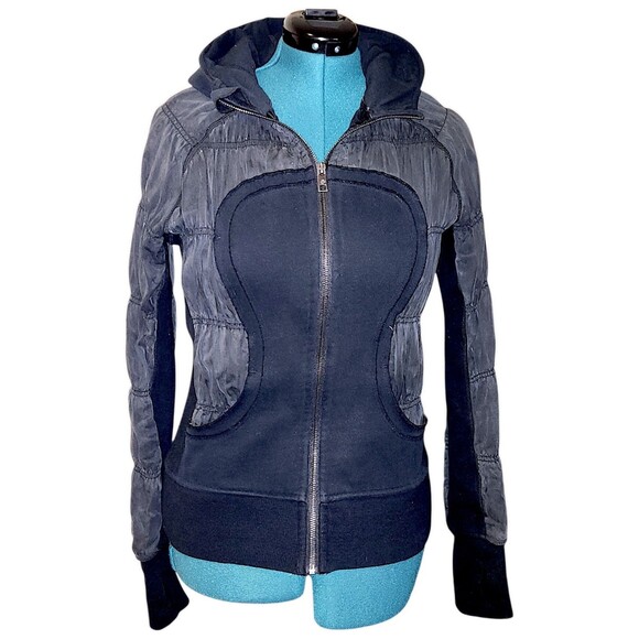 Lululemon Special Edition Black Tencel Scuba Hoodie Jacket *Missing Size Tag** - Picture 1 of 7